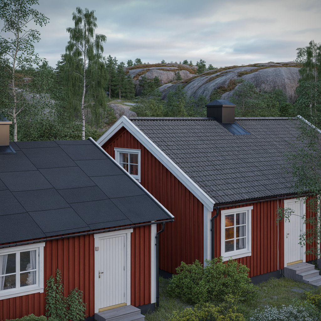 takpapp eller shingel jamforelse av livslangd och kostnad